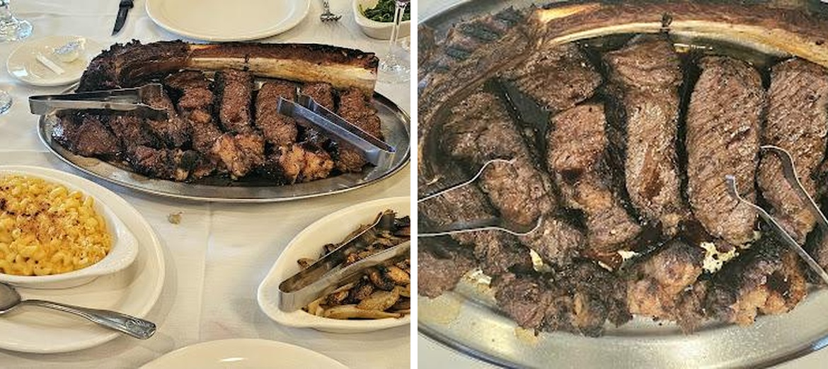 Angelo's Steak House Menu